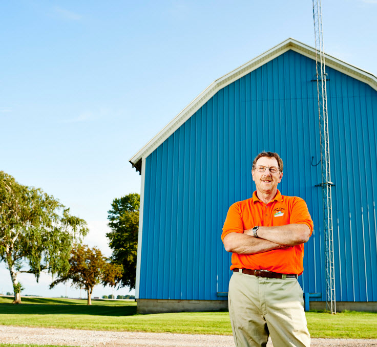 farmer ewald’s wind powered farm